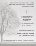 eine Anzeige