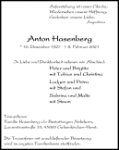eine Anzeige
