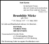 eine Anzeige