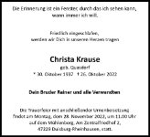 eine Anzeige