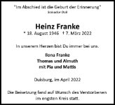 eine Anzeige