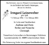 eine Anzeige