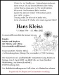 eine Anzeige