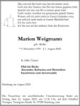 eine Anzeige