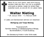 eine Anzeige